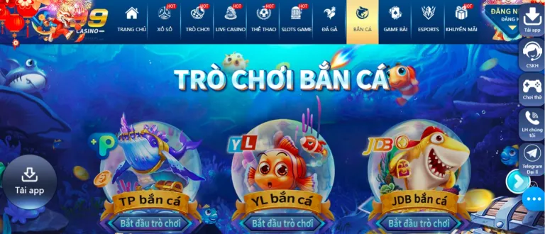 Khởi động phiên bắn cá nổ hũ với đạn trung bình để dò nhịp cá 